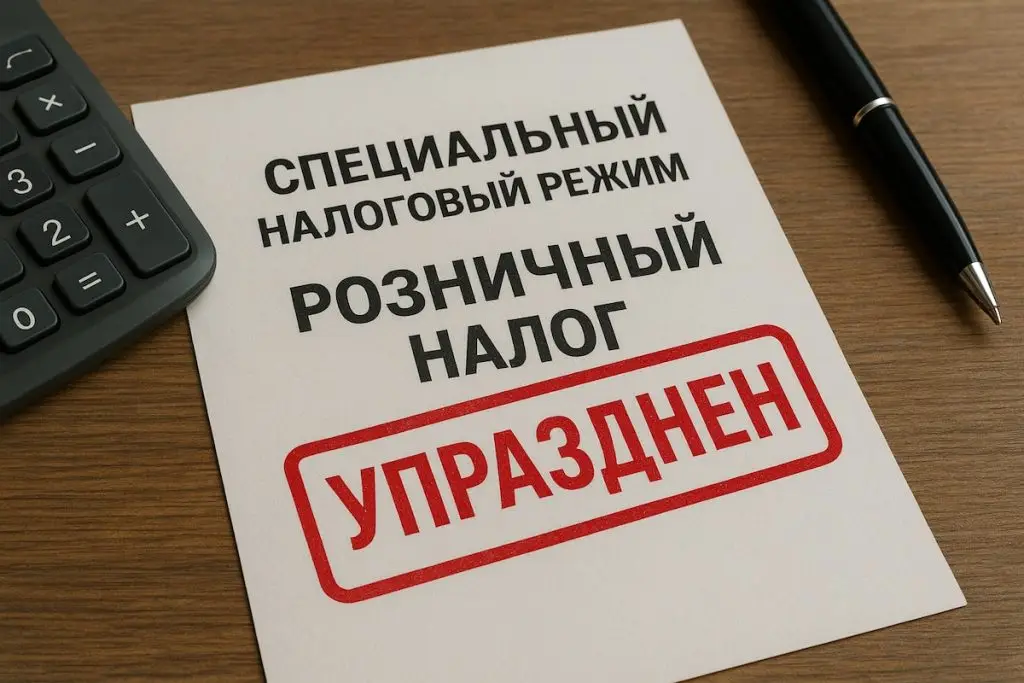 Розничный налог упразднен